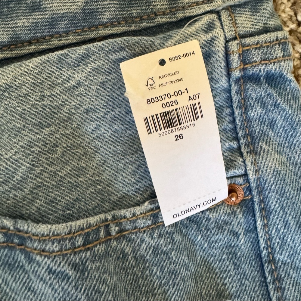 NWT Set Lot Of 2 Old Navy Denim Skirt Sz 26 High Rise Mini Secret Smooth Pockets - Picture 6 of 16